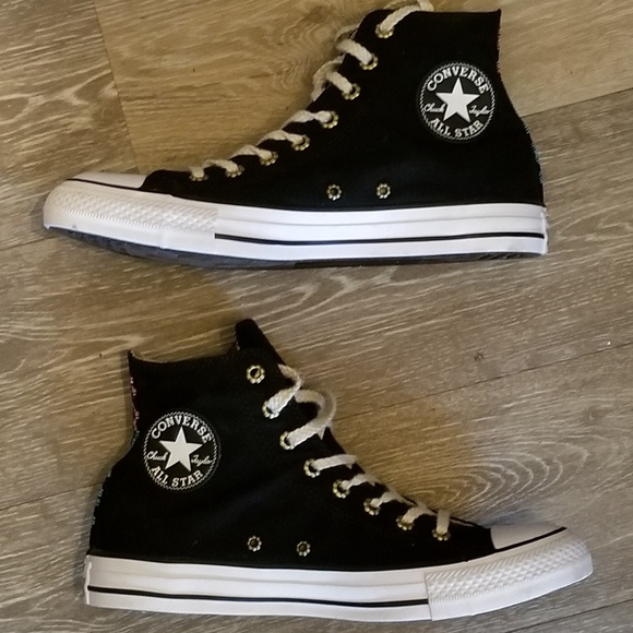 Firm price converse black sneakers 9 - Picture 6 of 8